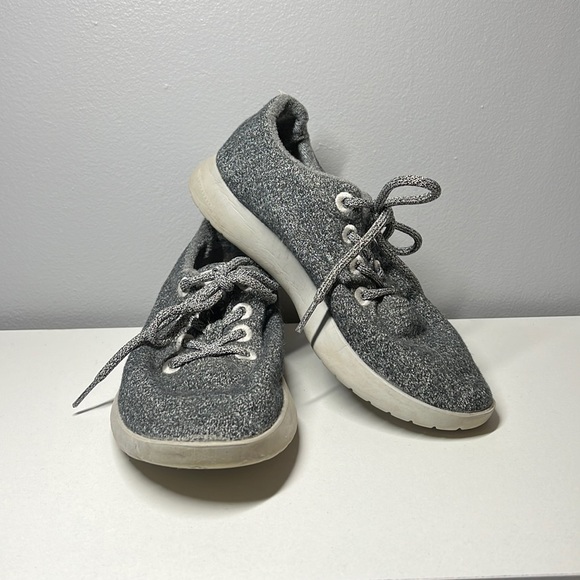 Allbirds Women's Wool Runners Size 8 Gray - Picture 11 of 11